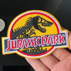 VINTAGE Retro Animal Dinosaur Patch Iron on Embroidered For Clothes Jeans Sewimg